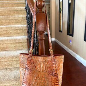 Brahmin Leather Handbag - The Ezra
